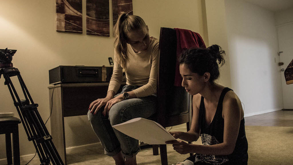 BTS Lucy Luna directing