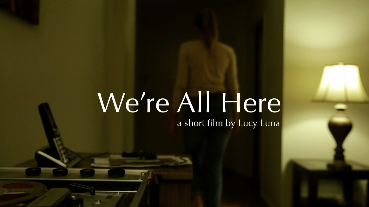 Poster We're All Here